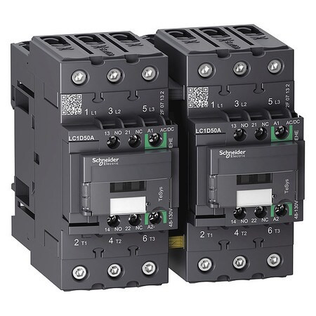 SCHNEIDER ELECTRIC LC2D50AEHE IEC MAGNETIC CONTACTOR 3 POLES