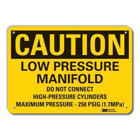 LYLE LCU3-0485-NP_14x10 CAUTION SIGN 14 W 10 H 0.055 THICK