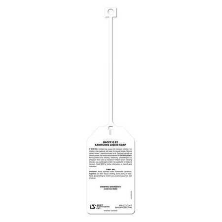 BEST SANITIZERS INC. USP20099 SAFETY TAG PLASTIC FIRST AID SUBJECT