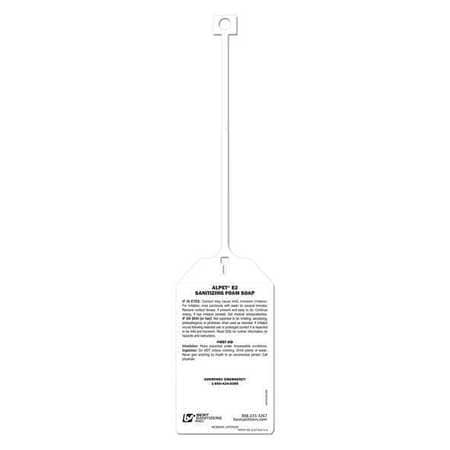 BEST SANITIZERS INC. USP20100 SAFETY TAG PLASTIC FIRST AID SUBJECT