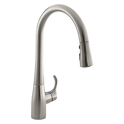 KOHLER K-596-VS GOOSENECK PULL OUT SS KOHLER SIMPLICE
