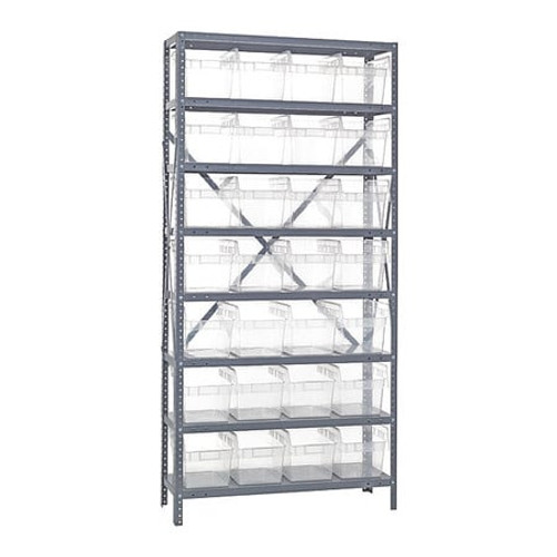 QUANTUM STORAGE SYSTEMS 1275-SB807CL BIN SHELVING OVERALL 12 D CLEAR QUANTUM STORAGE SYSTEMS 1275-SB807CL BIN SHELVING OVERALL 12 D CLEAR