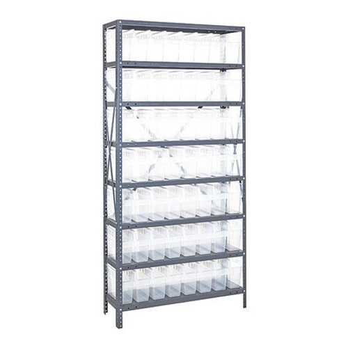 QUANTUM STORAGE SYSTEMS 1275-SB801CL BIN SHELVING OVERALL 12 D CLEAR QUANTUM STORAGE SYSTEMS 1275-SB801CL BIN SHELVING OVERALL 12 D CLEAR