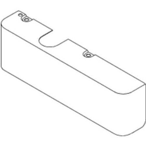 LCN 4010-72MC LH AL METAL COVER SILVER ALUMINUM 12-1/4 IN L