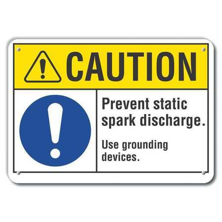 LYLE LCU3-0050-NP_10x7 CAUTION SIGN 10 W 7 H 0.055 THICK