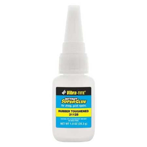 VIBRA-TITE 31128 INSTANT ADHESIVE CLEAR BOTTLE 1 OZ.