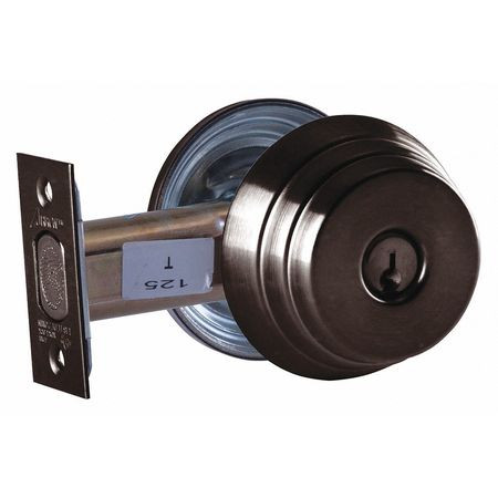 ARROW FASTENER CO E61 10B CS GRADE 2 SINGLE CYLINDER DEADLOCK, CONVEN