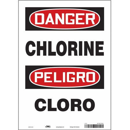 CONDOR USA INC 470T50 SAFETY SIGN,14 IN X 10 IN,VINYL