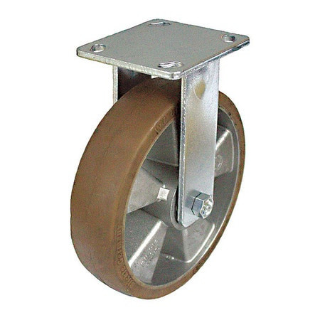 GRAINGER GLOBAL SOURCING P25R-ALB 200K-16-H10 KINGPINLESS PLATE CASTER RIGID 1400 LB.