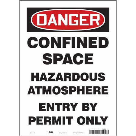CONDOR USA INC 465L39 SAFETY SIGN 14 H 10 W VINYL