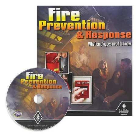 JJ KELLER 48654 DVD TRAINING PROGRAM FIRE SAFETY 25 MIN.