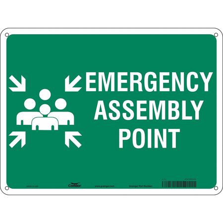 CONDOR USA INC 465P83 SAFETY SIGN 24 WX18 H 0.055 THICKNESS