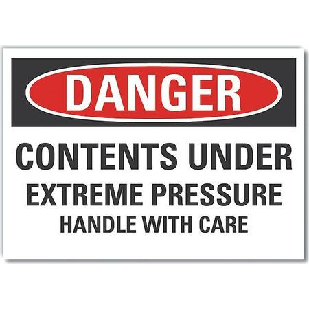 LYLE LCU4-0630-ED_10x7 DANGER SIGN 10 W 7 H 0.004 THICKNESS