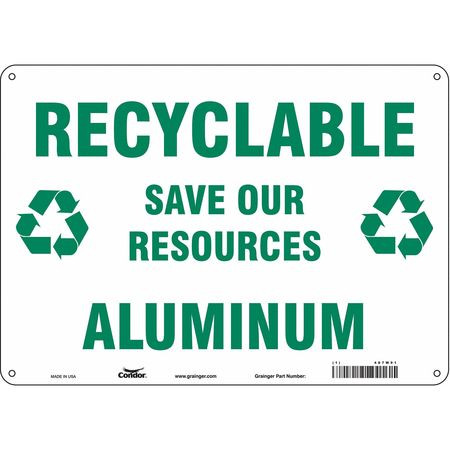 CONDOR USA INC 487W91 SAFETY SIGN 14 W 10 H 0.055 THICKNESS