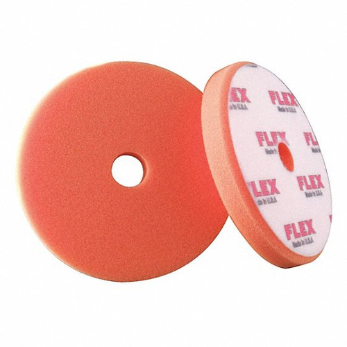FLEX NORTH AMERICA 700137 POLISHING PAD 6-1/2 SIZE FOAM ORANGE