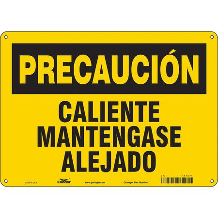 CONDOR USA INC 474X79 DANGER SIGN 14 W X 10 H 0.032 THICK