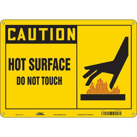 CONDOR USA INC 474Y04 DANGER SIGN 14 W X 10 H 0.055 THICK
