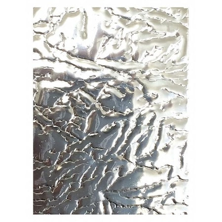 GRAINGER GLOBAL SOURCING Leathergrain 304#4-22Gx48x96 SHEET,SILVER,96" L,48" W,22 GA.,#4,SS