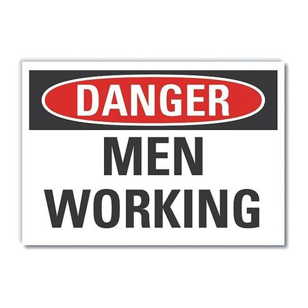 LYLE LCU4-0340-ED_14x10 DANGER SIGN 14 W 10 H 0.004 THICKNESS