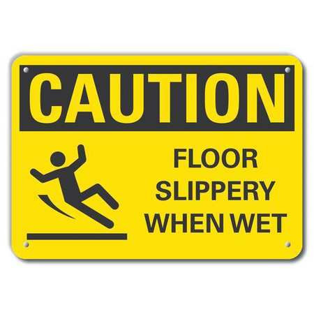 LYLE LCU3-0137-NP_10x7 CAUTION SIGN 10 W 7 H 0.055 THICK