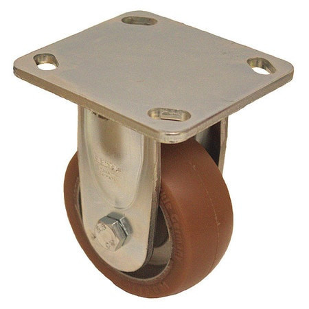 GRAINGER GLOBAL SOURCING BHS-ALB 101K-14 STANDARD PLATE CASTER RIGID 770 LB.