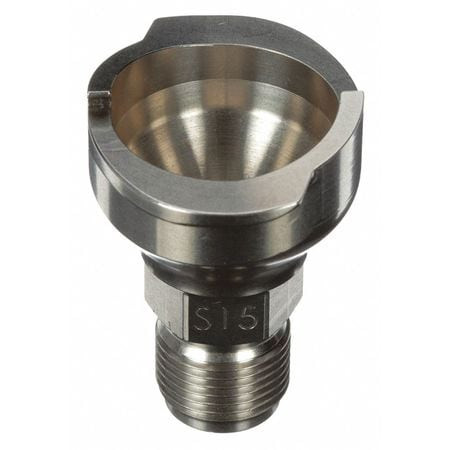 3M 26046 SPRAY GUN ADAPTER,3/8" MALE,19 THREAD,SS