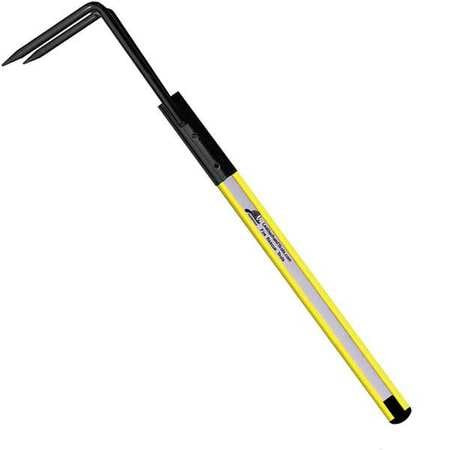 LEATHERHEAD TOOLS DBY-12RH-B PIKE POLE DOG BONE YELLOW FIBERGLASS