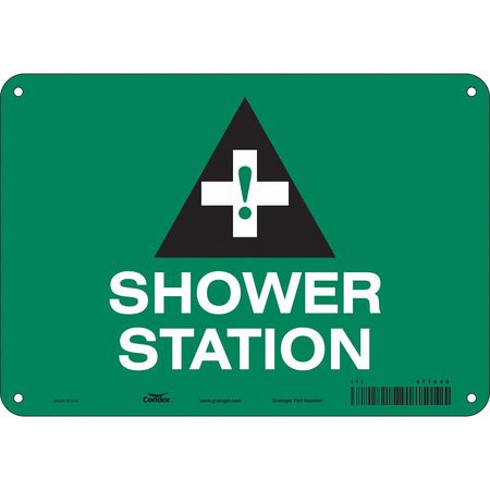 CONDOR USA INC 471A49 SAFETY SIGN 10 W X 7 H 0.055 THICK