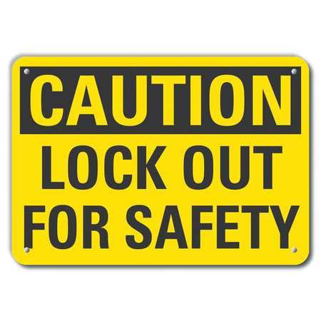 LYLE LCU3-0261-NP_10x7 CAUTION SIGN 10 W 7 H 0.055 THICK