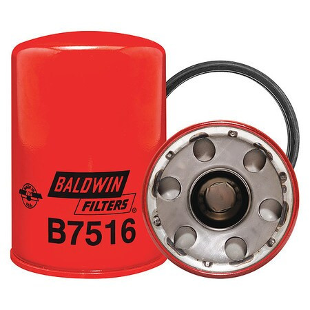 BALDWIN FILTERS B7516 OIL FILTER,SPIN-ON,5-3/4" L,7 MICRON