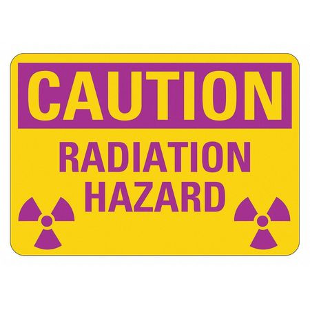 LYLE LCU1-0016-NP_10x14 RADIATION SIGN 10 W 14 H 0.055 THICK