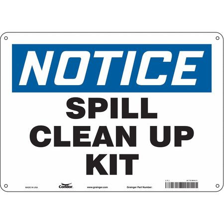 CONDOR USA INC 470N61 SAFETY SIGN 14 W X 10 H 0.032 THICK