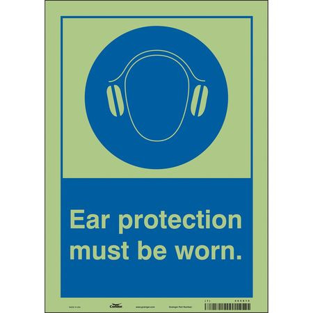 CONDOR USA INC 465X15 SAFETY SIGN 10 W 14 H 0.010 THICKNESS