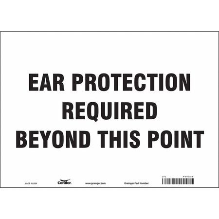 CONDOR USA INC 465X28 SAFETY SIGN 14 W 10 H 0.004 THICKNESS