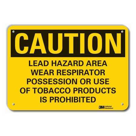LYLE LCU3-0480-NP_10x7 CAUTION SIGN 10 W 7 H 0.055 THICK