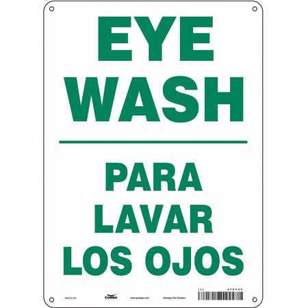 CONDOR USA INC 470Y55 SAFETY SIGN,14 IN X 10 IN,ALUMINUM