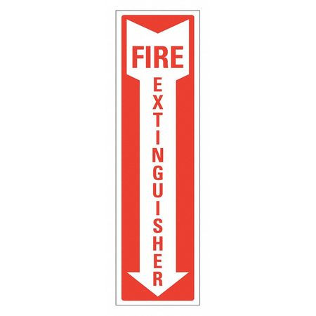 LYLE LCU1-0066-RA_4x14 FIRE SIGN 4 W 14 H 0.040 THICKNESS
