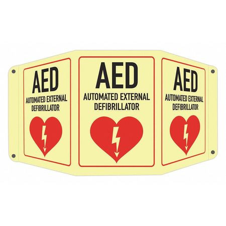 LYLE LCTB-0012-GA_7x10 SAFETY SIGN 17-1/2 W 10 H 0.040 THICK