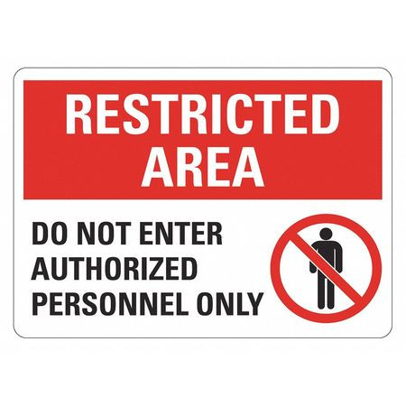 LYLE LCU1-0164-RA_14x10 NO TRESPASSING SIGN 14 W 10 H