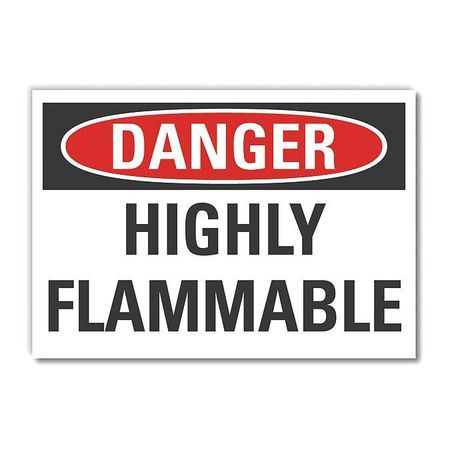 LYLE LCU4-0388-ED_14x10 DANGER SIGN 14 W 10 H 0.004 THICKNESS
