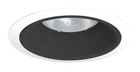 JUNO LIGHTING GROUP 24 BWH RECESSED TRIM 6IN BLACK BAFFLE