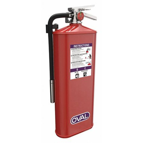 OVAL 10HPKP FIRE EXTINGUISHER BC CAPACITY 10 LB.