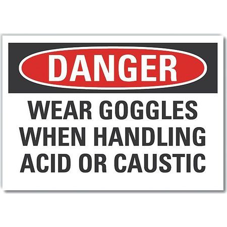 LYLE LCU4-0601-ED_14x10 DANGER SIGN 14 W 10 H 0.004 THICKNESS