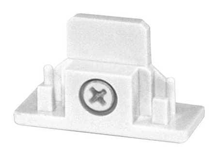 JUNO LIGHTING GROUP R28 WH TRAC DEAD END CONNECTOR WHITE