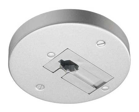 JUNO LIGHTING GROUP R40N SL MONOPOINT ADAPTER SILVER