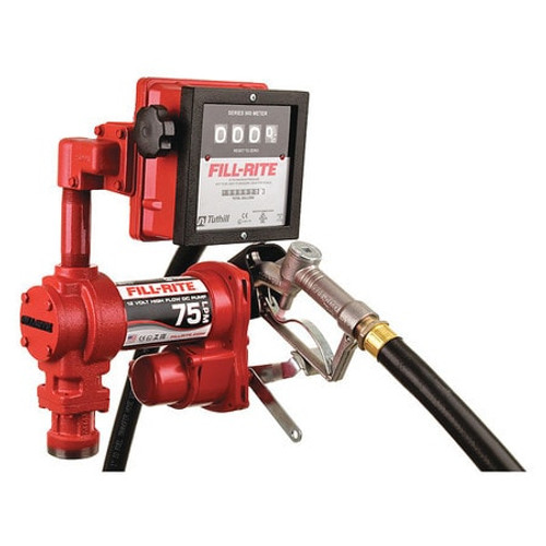 FILL-RITE FR4211HL FUEL TRANSFER PUMP 1/4 HP 20 GPM 12VDC