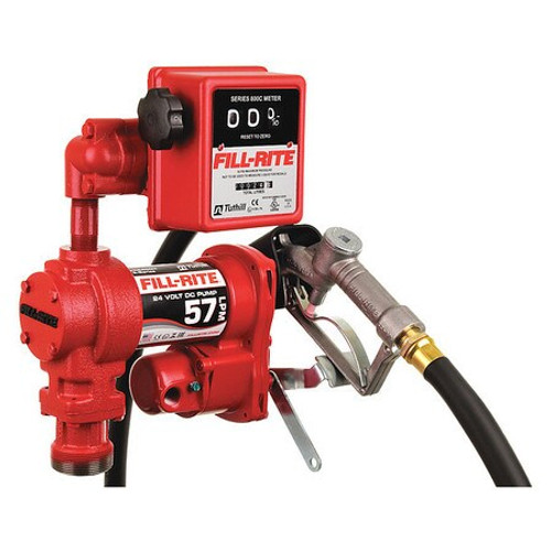 FILL-RITE FR2411HL FUEL TRANSFER PUMP 1/4HP 15GPM UL LISTED