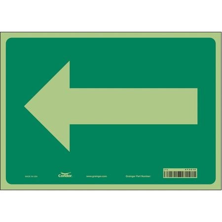 CONDOR USA INC 473C10 SAFETY SIGN 14 W 10 H 0.010 THICKNESS