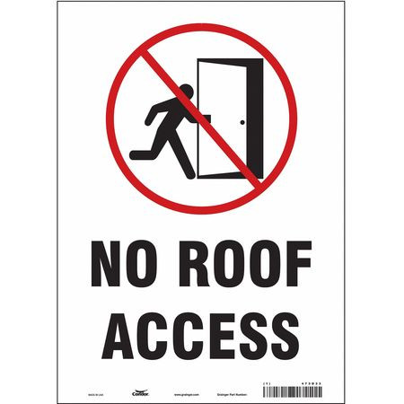 CONDOR USA INC 473D33 SAFETY SIGN 10 W 14 H 0.004 THICKNESS