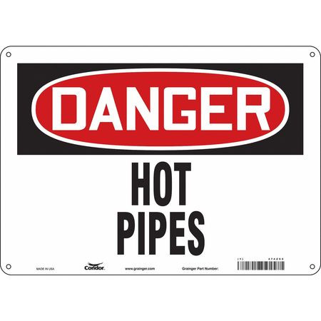 CONDOR USA INC 474Z60 DANGER SIGN 14 W X 10 H 0.032 THICK